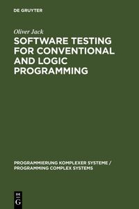 Produktbild: Software Testing for Conventional and Logic Programming