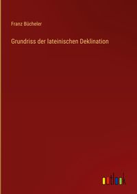 Produktbild: Grundriss der lateinischen Deklination