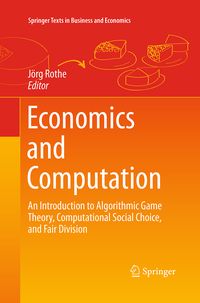 Produktbild: Economics and Computation
