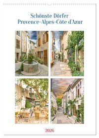 Produktbild: Sch&ouml;nste D&ouml;rfer - Provence-Alpes-C&ocirc;te d'Azur (Wandkalender 2026 DIN A2 hoch), CALVENDO Monatskalender