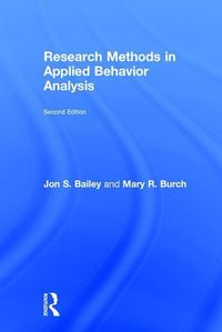 Produktbild: Bailey, J: Research Methods in Applied Behavior Analysis