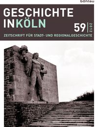 Produktbild: Geschichte in K&ouml;ln, Jg. 59 (2012)
