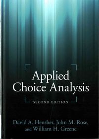 Produktbild: Hensher, D: Applied Choice Analysis