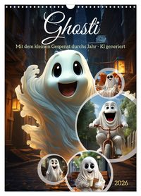 Produktbild: Ghosti (Wandkalender 2026 DIN A3 hoch), CALVENDO Monatskalender