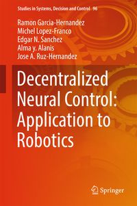 Produktbild: Decentralized Neural Control: Application to Robotics