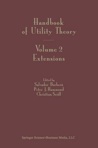 Produktbild: Handbook of Utility Theory