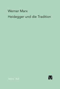 Produktbild: Heidegger und die Tradition