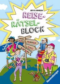 Produktbild: Reise-R&auml;tselblock ab 10 Jahren