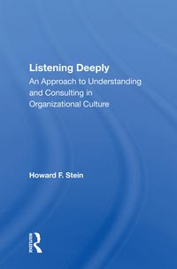 Produktbild: Stein, H: Listening Deeply