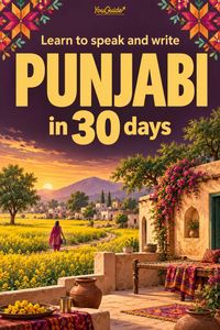 Produktbild: Learn to speak and write Punjabi in 30 days
