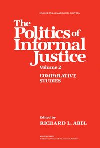 Produktbild: The Politics of Informal Justice