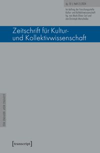 Produktbild: Zeitschrift f&uuml;r Kultur- und Kollektivwissenschaft