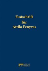 Produktbild: Festschrift f&uuml;r Attila Fenyves
