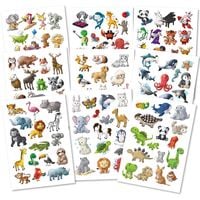 Produktbild: 150 hautfreundliche Kindertattoos &ndash; Thema: Tierischer Spa&szlig;