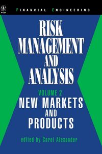 Produktbild: Risk Management and Analysis, New Markets and Products