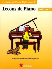 Produktbild: Piano Lessons Book 3 - French Edition