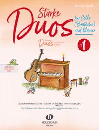 Produktbild: Starke Duos 1 f&uuml;r Cello (Bratsche) und Klavier