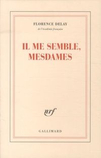 Produktbild: Il me semble, mesdames