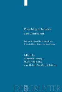 Produktbild: Preaching in Judaism and Christianity