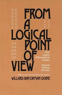 Produktbild: From a Logical Point of View: Nine Logico-Philosophical Essays, Second Revised Edition