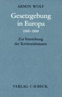 Produktbild: Gesetzgebung in Europa 1100-1500