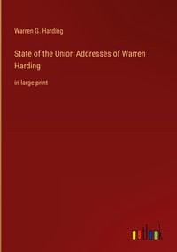Produktbild: State of the Union Addresses of Warren Harding
