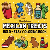 Produktbild: Bold and Easy Mexican Treats Coloring Book