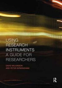 Produktbild: Using Research Instruments