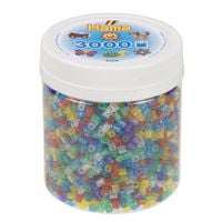 Produktbild: Hama 209-54 - Perlen, Dose mit Midi-B&uuml;gelperlen, 3000 St&uuml;ck, Glitter-Mix