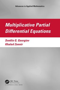 Produktbild: Multiplicative Partial Differential Equations