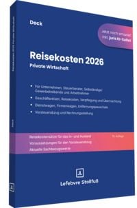 Produktbild: Reisekosten 2026