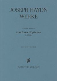 Produktbild: Joseph Haydn - Reihe 1, Bd. 18 | Londoner Sinfonien, 4. Folge