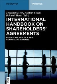 Produktbild: International Handbook on Shareholders&acute; Agreements