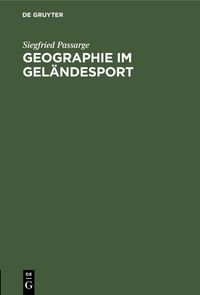 Produktbild: Geographie im Gel&auml;ndesport