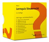 Produktbild: Lernquiz Steuerrecht