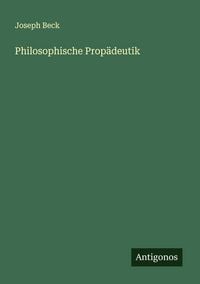 Produktbild: Philosophische Prop&auml;deutik