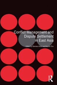 Produktbild: Conflict Management and Dispute Settlement in East Asia