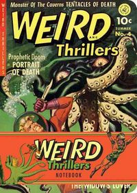 Produktbild: Weird Thrillers Notebk