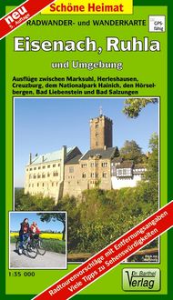 Produktbild: Radwander- und Wanderkarte Eisenach, Ruhla und Umgebung