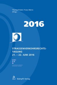 Produktbild: Strassenverkehrsrechts-Tagung 2016