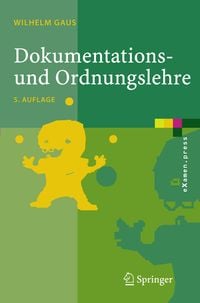 Produktbild: Dokumentations- und Ordnungslehre