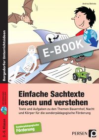 Produktbild: Einfache Sachtexte lesen und verstehen