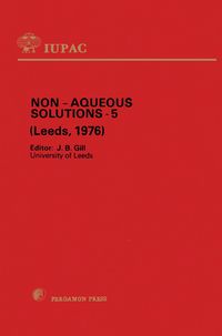 Produktbild: Non-Aqueous Solutions - 5