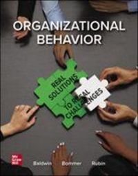 Produktbild: Baldwin, T: ISE Managing Organizational Behavior: Real Solut