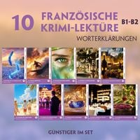 Produktbild: 10 Franz&ouml;sische Krimi-Lekt&uuml;re B1-B2 (10 B&uuml;cher + Audio-Online)