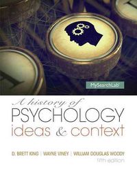 Produktbild: Hist Of Psychology 5/e