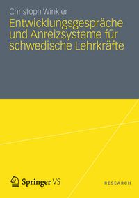 Produktbild: Entwicklungsgespr&auml;che und Anreizsysteme f&uuml;r schwedische Lehrkr&auml;fte