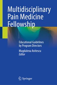 Produktbild: Multidisciplinary Pain Medicine Fellowship