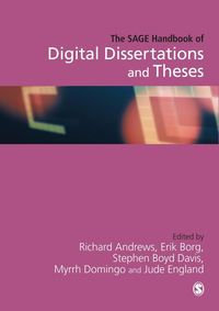 Produktbild: The SAGE Handbook of Digital Dissertations and Theses