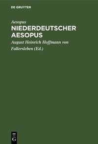 Produktbild: Niederdeutscher Aesopus